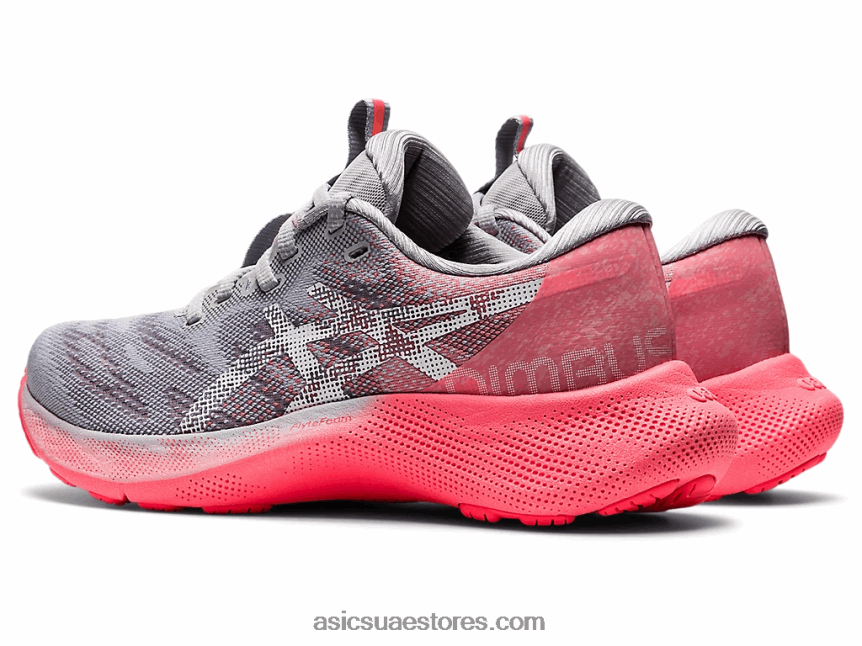 Asics اشتعلت النيران في المرجان / الأبيض هلام نيمبوس لايت 2 2N24DJ3895