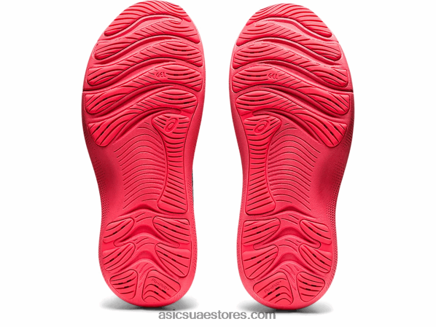 Asics اشتعلت النيران في المرجان / الأبيض هلام نيمبوس لايت 2 2N24DJ3895