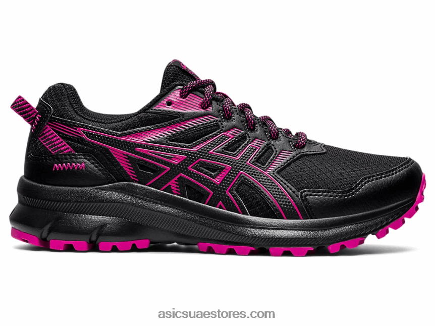 Asics أسود / فوشيا أحمر درب الكشف 2 2N24DJ3897