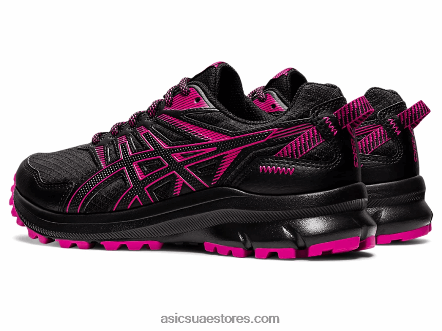 Asics أسود / فوشيا أحمر درب الكشف 2 2N24DJ3897