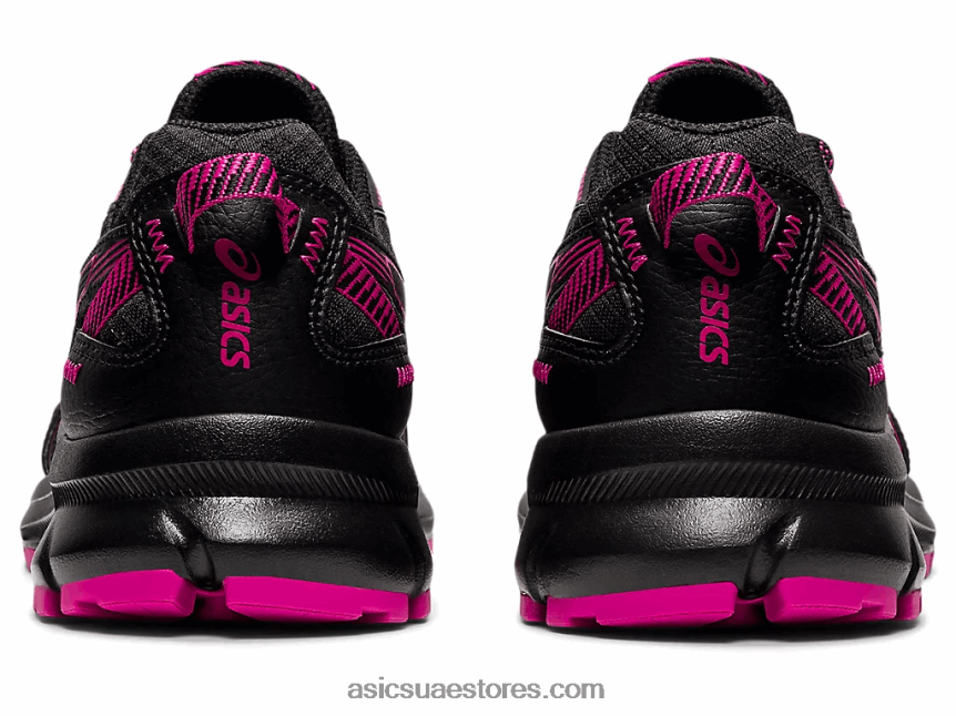 Asics أسود / فوشيا أحمر درب الكشف 2 2N24DJ3897