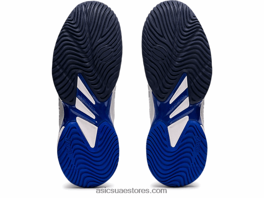 Asics أبيض / لازورد أزرق محكمة وما يليها 2 2N24DJ3902