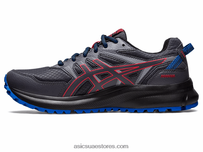Asics ناقل رمادي / أحمر كهربائي درب الكشف 2 2N24DJ390