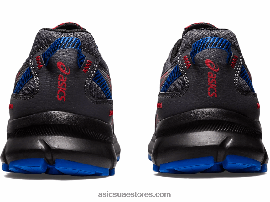 Asics ناقل رمادي / أحمر كهربائي درب الكشف 2 2N24DJ390