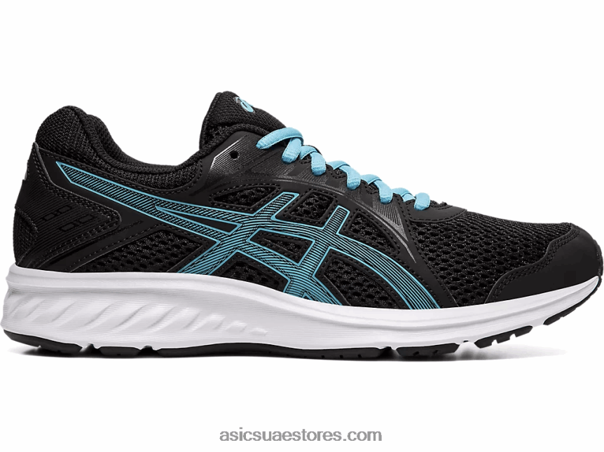 Asics أسود / حوض السمك هزة 2 واسعة 2N24DJ3914