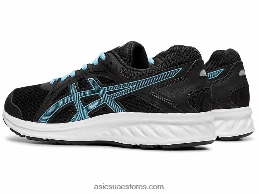 Asics أسود / حوض السمك هزة 2 واسعة 2N24DJ3914