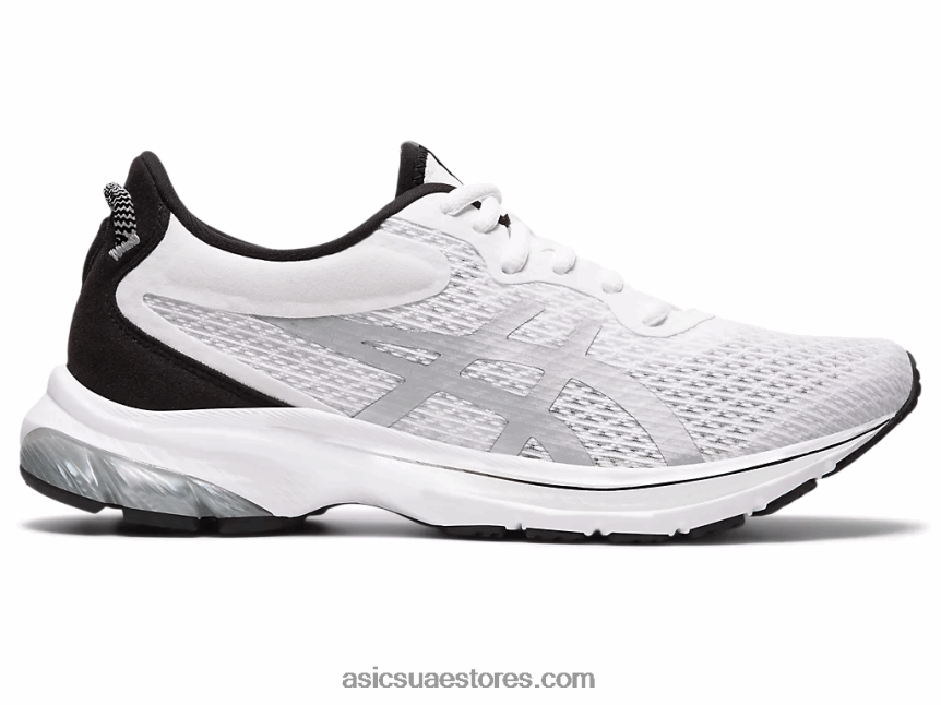 Asics أبيض / فضي نقي جل كومو لايت 2 2N24DJ3992