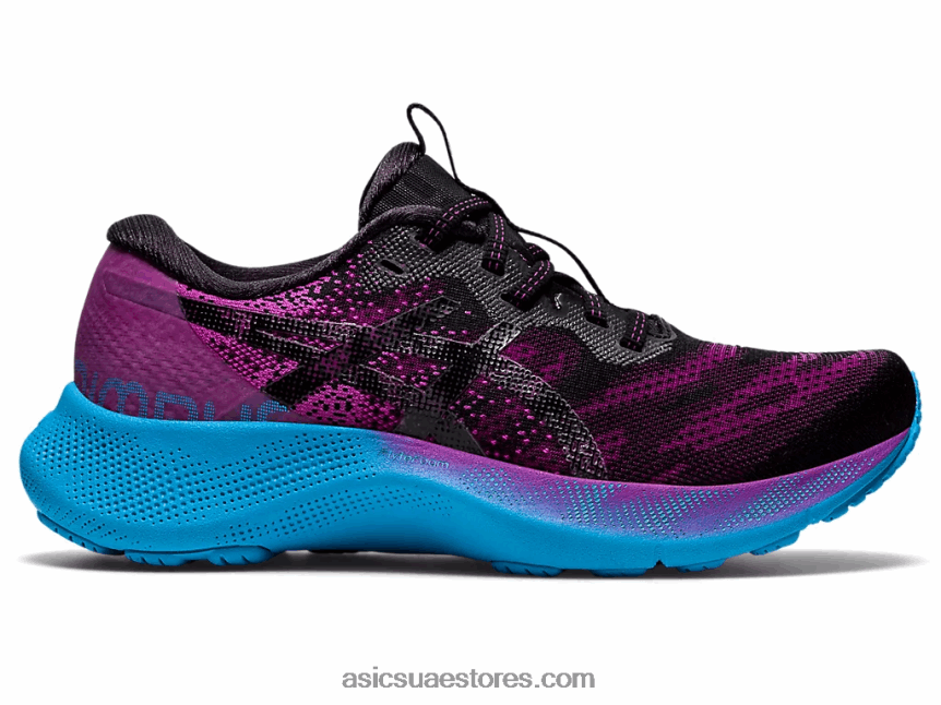 Asics عنب رقمي / أسود هلام نيمبوس لايت 2 2N24DJ4014