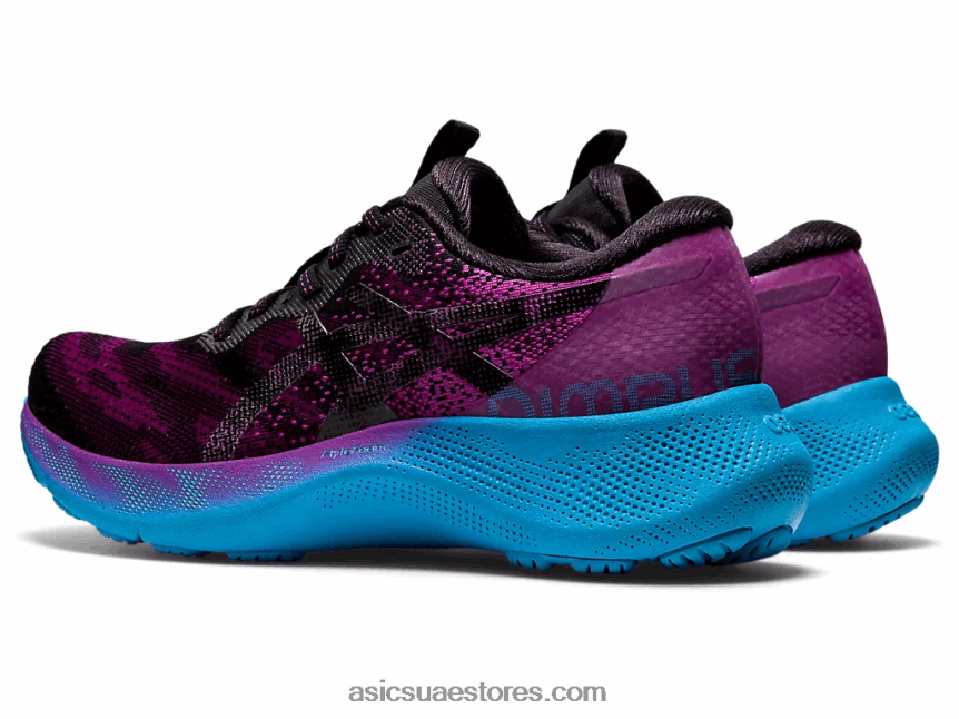 Asics عنب رقمي / أسود هلام نيمبوس لايت 2 2N24DJ4014
