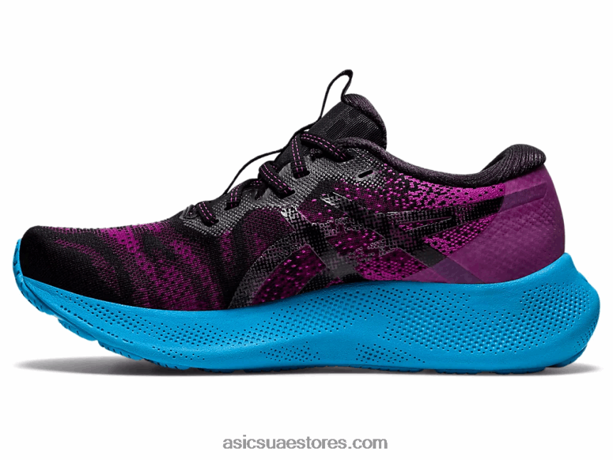 Asics عنب رقمي / أسود هلام نيمبوس لايت 2 2N24DJ4014