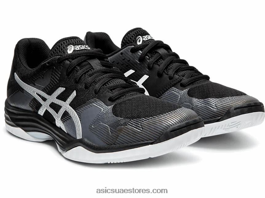 Asics الفضة السوداء تكتيك الجل 2 2N24DJ4204