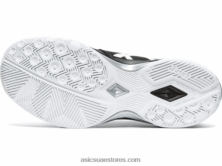 Asics الفضة السوداء تكتيك الجل 2 2N24DJ4204