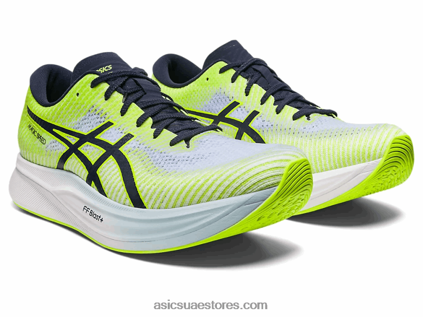 Asics خطر أخضر / منتصف الليل السرعة السحرية 2 2N24DJ453
