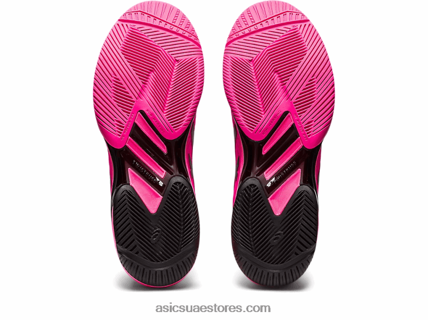 Asics وردي ساخن / أسود سرعة الحل صص 2 2N24DJ48