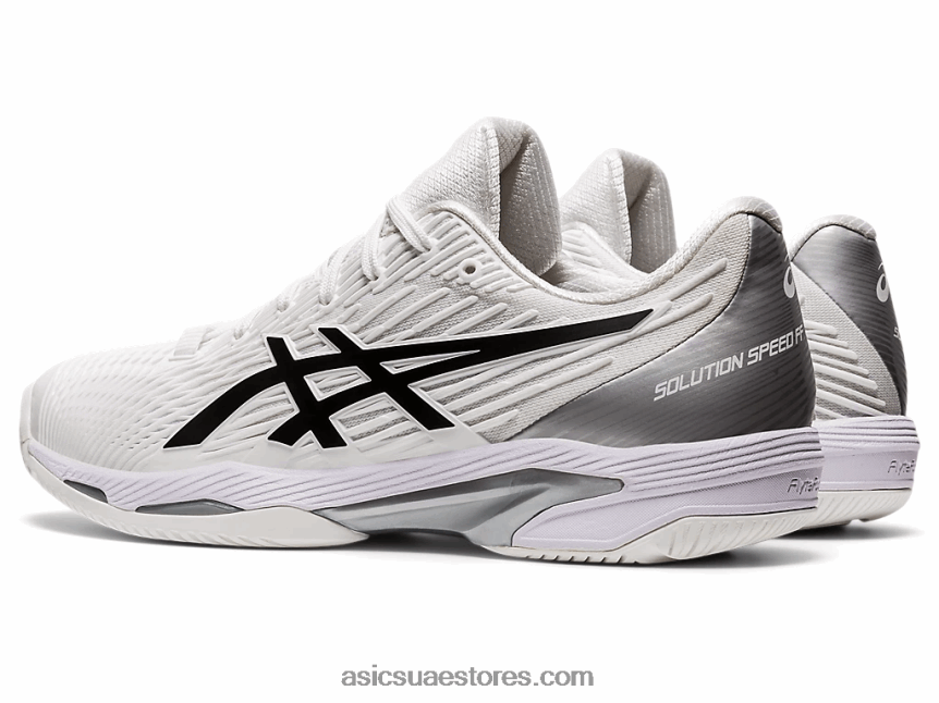 Asics أبيض أسود سرعة الحل صص 2 2N24DJ590
