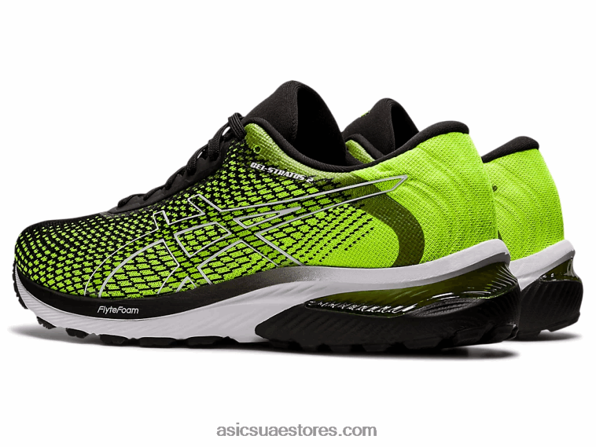 Asics سلامة أصفر / أسود جل ستراتوس 2 متماسكة 2N24DJ686