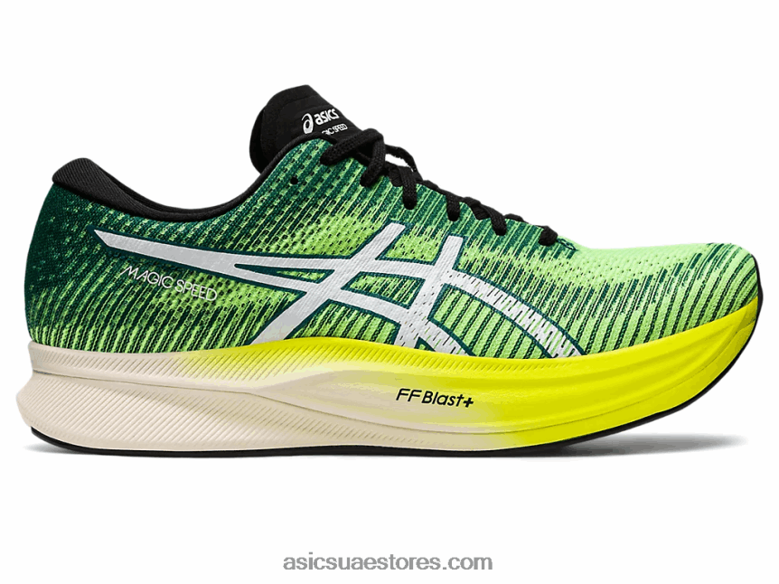 Asics أمان أصفر / أبيض السرعة السحرية 2 2N24DJ740