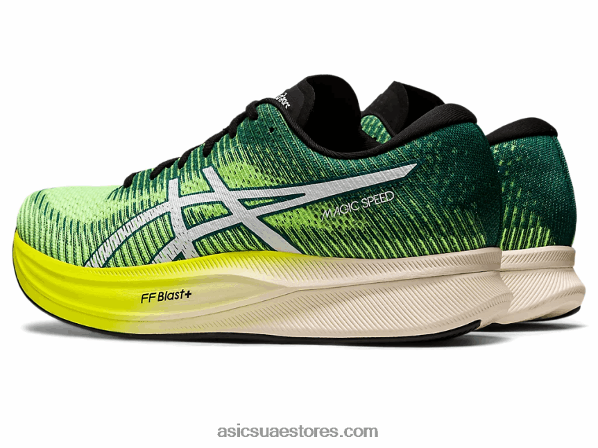Asics أمان أصفر / أبيض السرعة السحرية 2 2N24DJ740