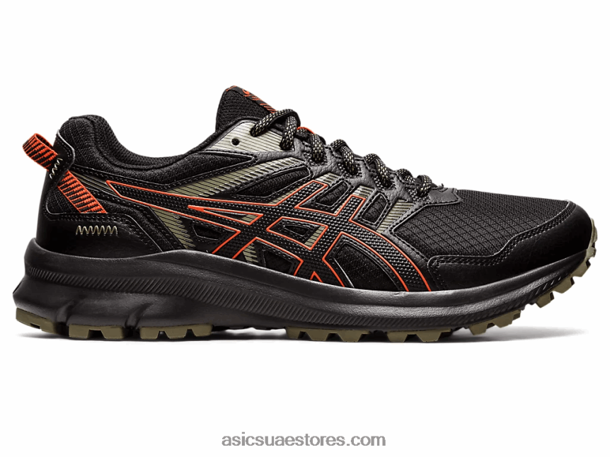 Asics طماطم سوداء / كرزية درب الكشف 2 عريض للغاية 2N24DJ768