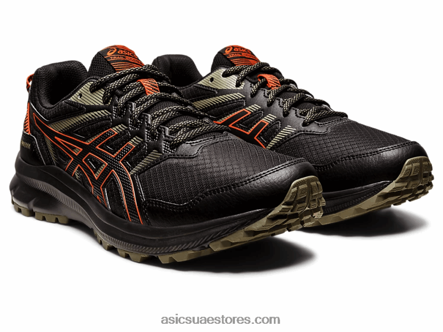 Asics طماطم سوداء / كرزية درب الكشف 2 عريض للغاية 2N24DJ768
