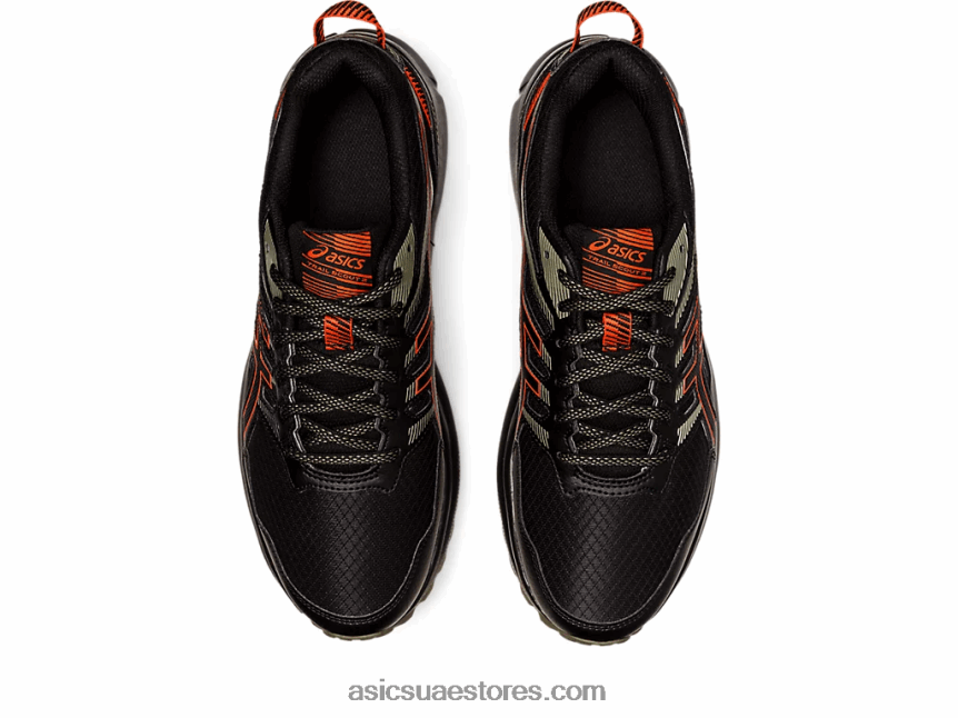 Asics طماطم سوداء / كرزية درب الكشف 2 عريض للغاية 2N24DJ768