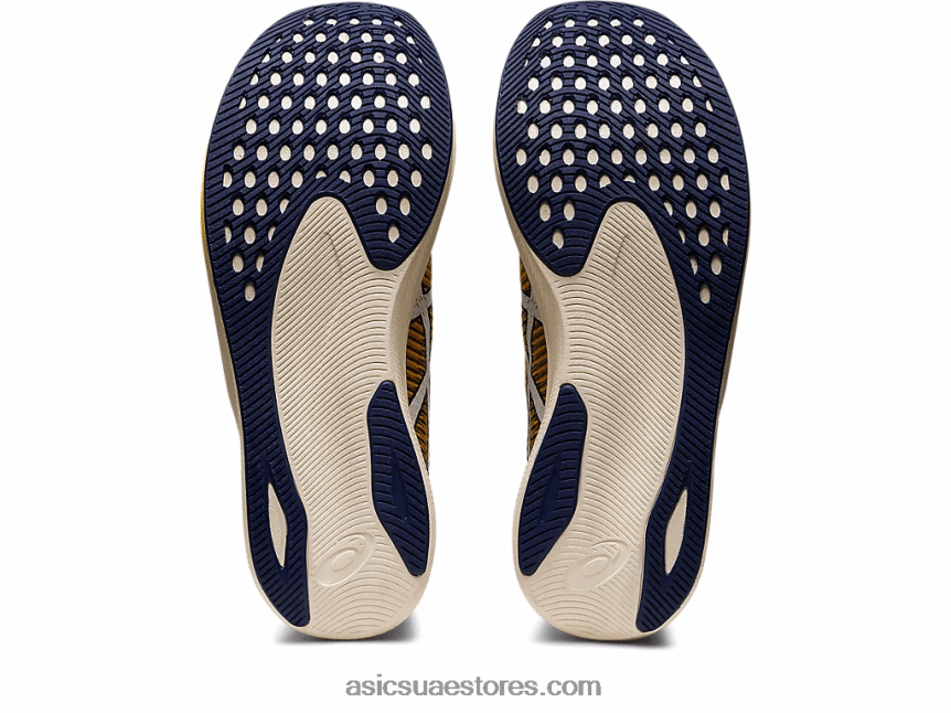 Asics العنبر / الأبيض السرعة السحرية 2 2N24DJ829