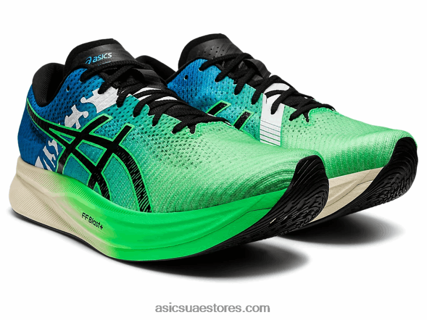 Asics ورقة جديدة / أسود السرعة السحرية 2 إكيدن 2N24DJ846