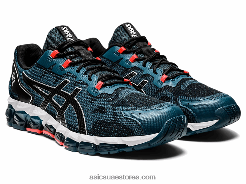 Asics أزرق مغناطيسي / أسود هلام الكم 3606 2N24DJ2049
