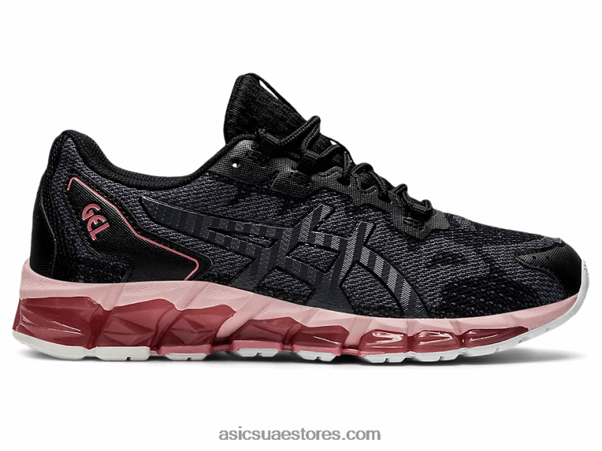Asics أسود / رمادي الناقل هلام الكم 3606 2N24DJ3879