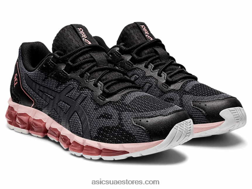 Asics أسود / رمادي الناقل هلام الكم 3606 2N24DJ3879