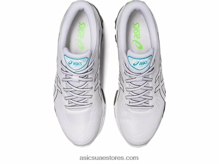 Asics أبيض / جونميتال جل الكم 360 السابع 2N24DJ198