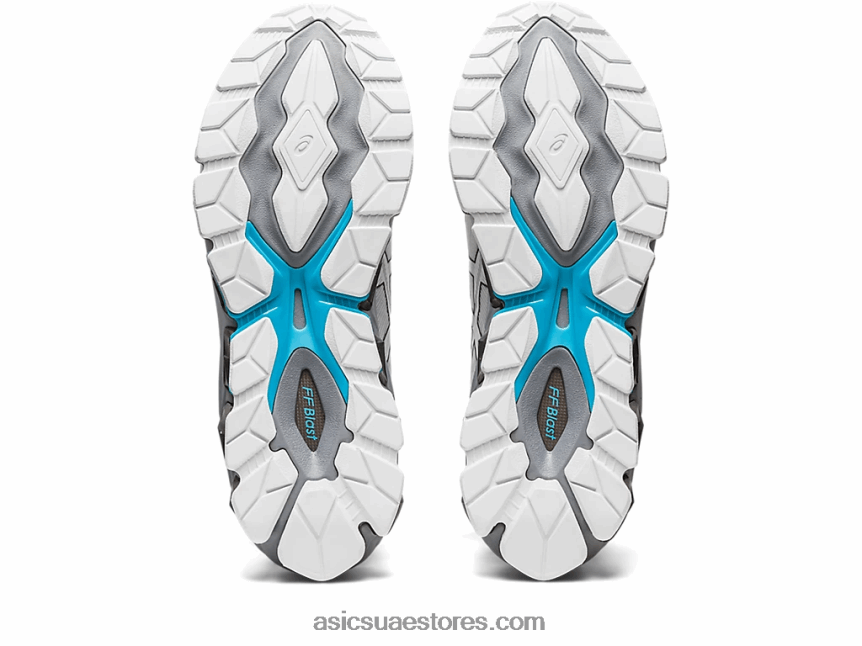 Asics أبيض / جونميتال جل الكم 360 السابع 2N24DJ198