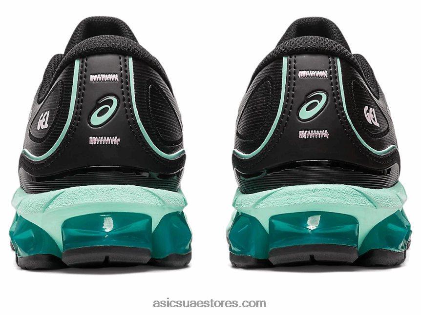 Asics أسود / ثلج طازج جل الكم 360 السابع 2N24DJ2190