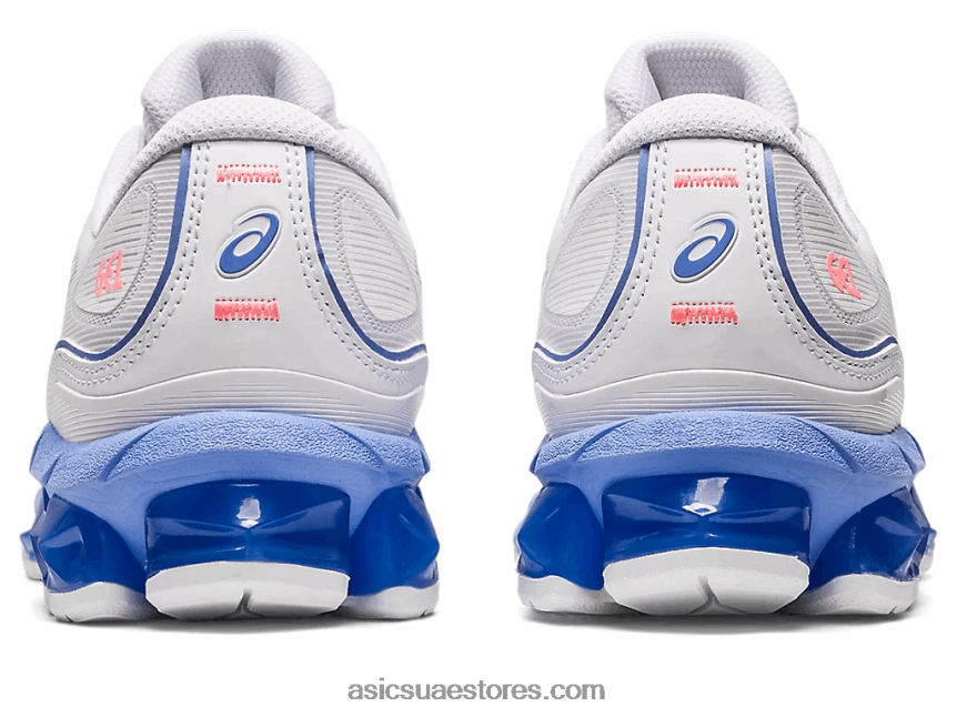 Asics أبيض / نكة زرقاء جل الكم 360 السابع 2N24DJ2319