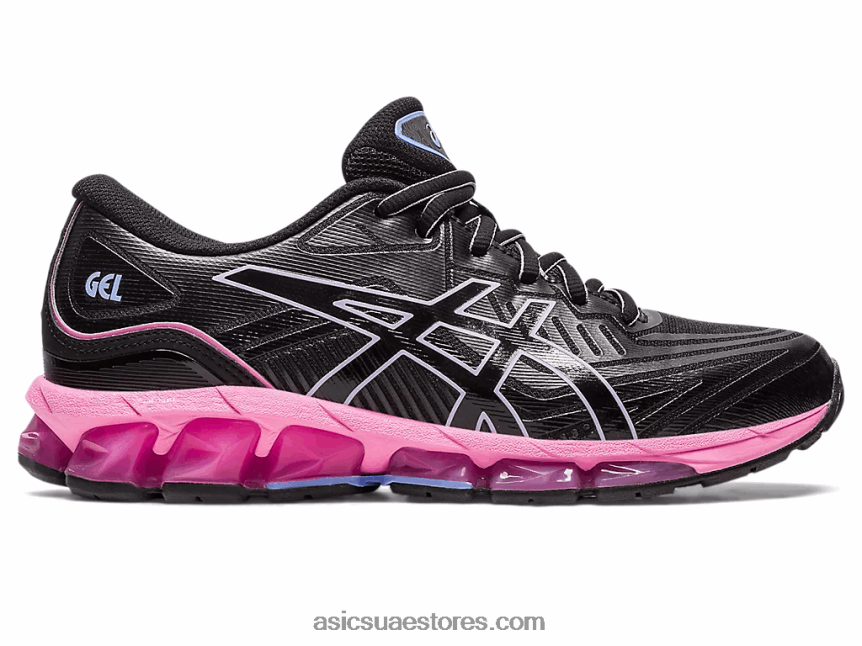 Asics أسود / علكة جل الكم 360 السابع 2N24DJ2331