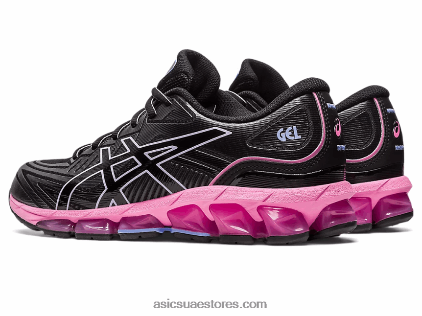 Asics أسود / علكة جل الكم 360 السابع 2N24DJ2331