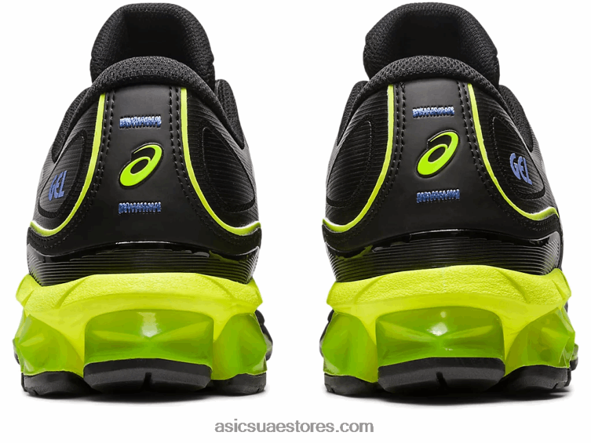 Asics أسود / أصفر أمان جل الكم 360 السابع 2N24DJ242