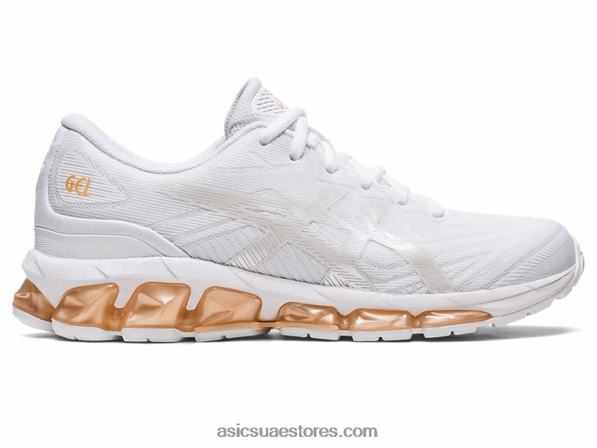 Asics أبيض / شمبانيا جل الكم 360 السابع 2N24DJ2623
