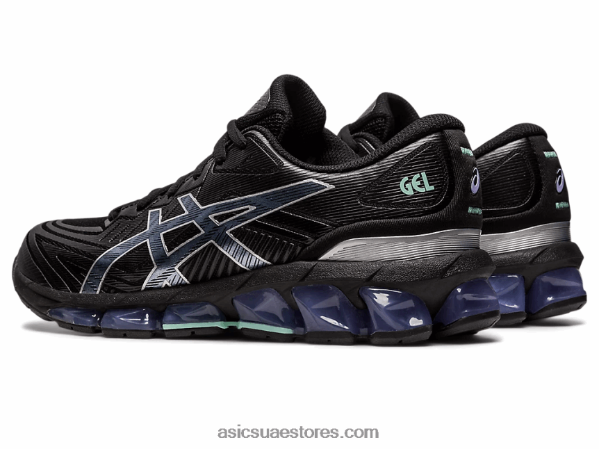 Asics أسود / بخار جل الكم 360 السابع 2N24DJ2627