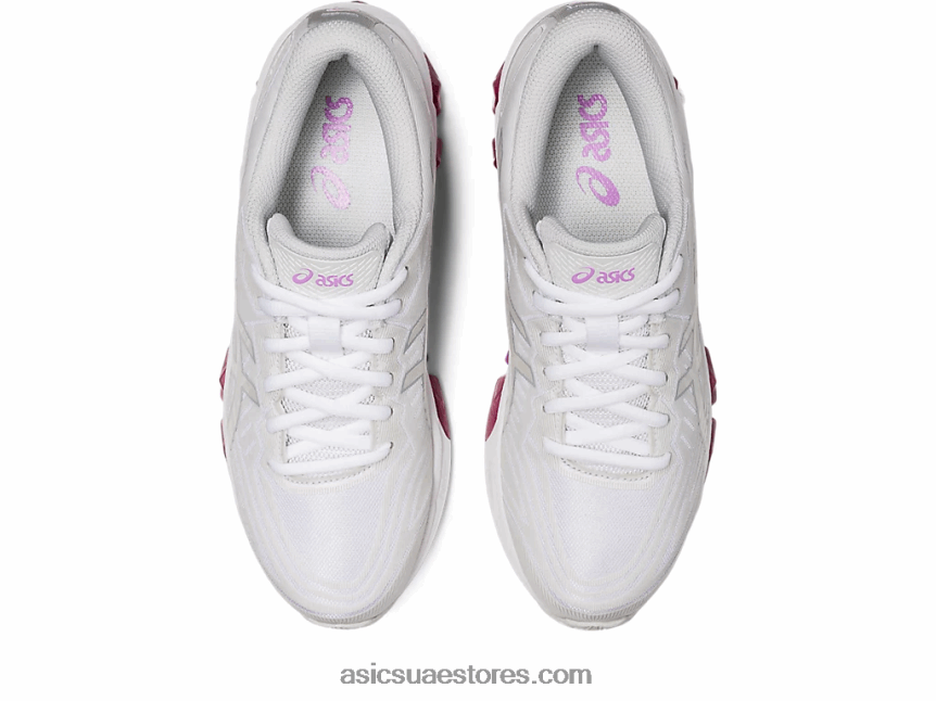 Asics توهج أبيض / لافندر جل الكم 360 السابع 2N24DJ2706