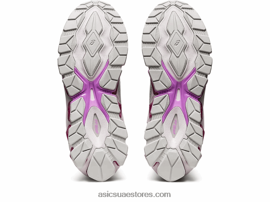 Asics توهج أبيض / لافندر جل الكم 360 السابع 2N24DJ2706