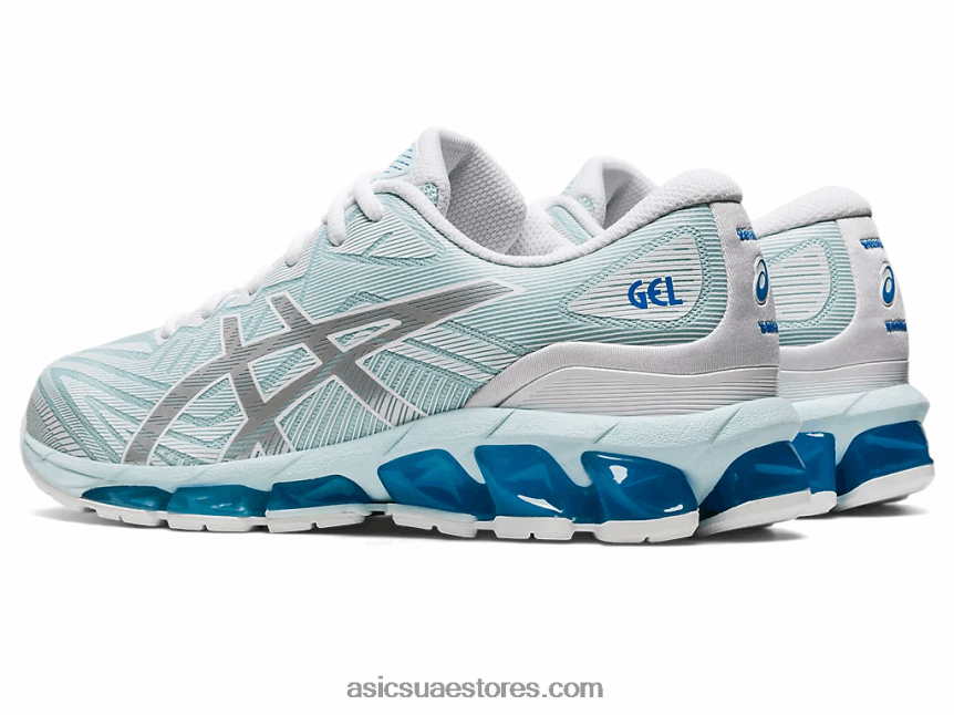Asics الملاك أكوا / أبيض جل الكم 360 السابع 2N24DJ2745
