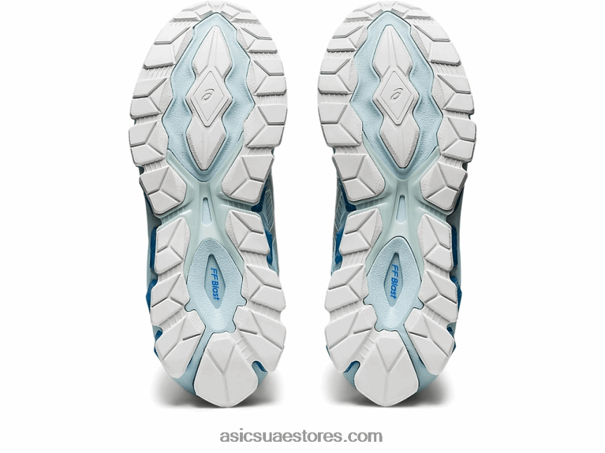 Asics الملاك أكوا / أبيض جل الكم 360 السابع 2N24DJ2745