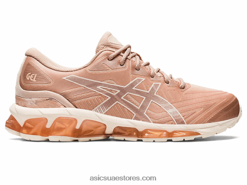Asics حساء / ذهب وردي جل الكم 360 السابع 2N24DJ2896