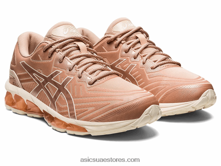 Asics حساء / ذهب وردي جل الكم 360 السابع 2N24DJ2896