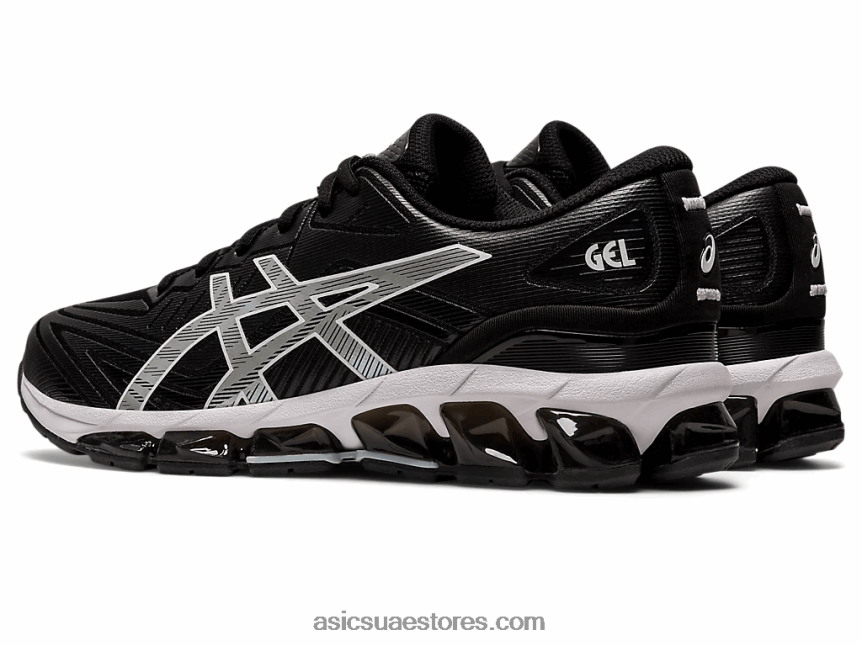 Asics أسود / رمادي بيدمونت جل الكم 360 السابع 2N24DJ2942