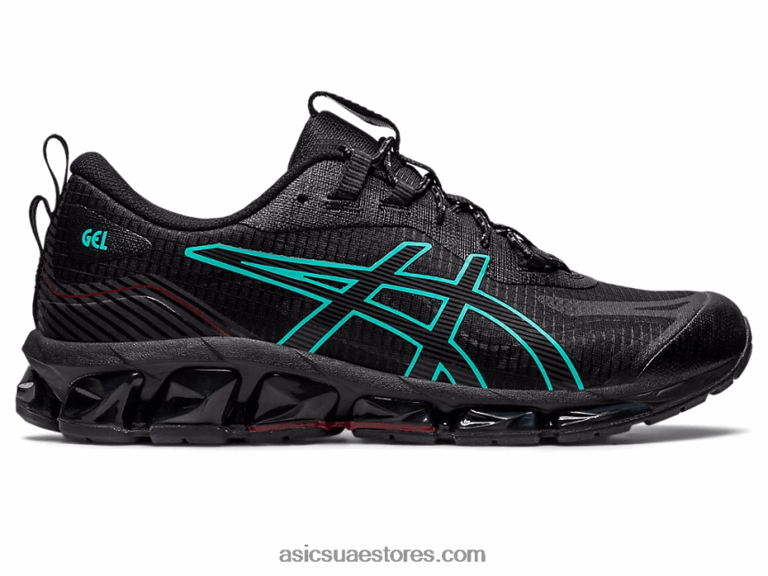 Asics أسود / شلال جل الكم 360 السابع 2N24DJ306