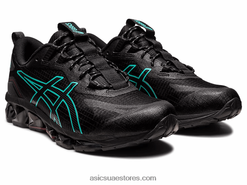 Asics أسود / شلال جل الكم 360 السابع 2N24DJ306