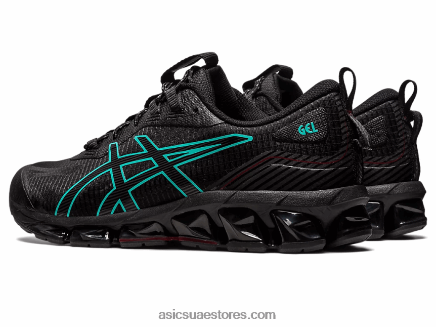 Asics أسود / شلال جل الكم 360 السابع 2N24DJ306