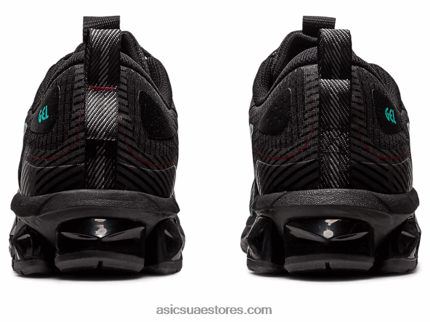 Asics أسود / شلال جل الكم 360 السابع 2N24DJ306